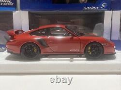 Porsche 911 GT2 RS Red Carbon Fiber 1/18 Scale Minichamps Limited 1 of 504 pcs