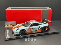 Porsche 911 GT3 RSR 991 24h of Le Mans 2018 #86 Gulf Livery 1/18 Scale IXO