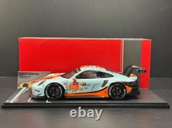 Porsche 911 GT3 RSR 991 24h of Le Mans 2018 #86 Gulf Livery 1/18 Scale IXO