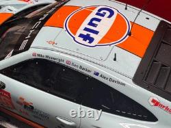 Porsche 911 GT3 RSR 991 24h of Le Mans 2018 #86 Gulf Livery 1/18 Scale IXO