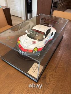 Porsche 911 RSR 18 Official Model Ltd Edition 20/50 Display Case & Plaque RARE