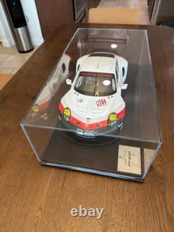 Porsche 911 RSR 18 Official Model Ltd Edition 20/50 Display Case & Plaque RARE