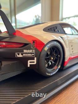 Porsche 911 RSR 18 Official Model Ltd Edition 20/50 Display Case & Plaque RARE