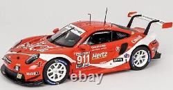 Porsche 911 RSR Coca Cola GTLM Spark 143 N. Tandy #911 car Dealership Edition