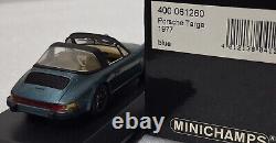 Porsche 911 Targa 1977 Turquoise Blue 143 Minichamps 400061206 SUPER RARE! (7)