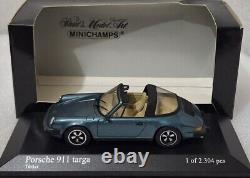 Porsche 911 Targa 1977 Turquoise Blue 143 Minichamps 400061206 SUPER RARE! (7)