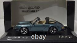 Porsche 911 Targa 1977 Turquoise Blue 143 Minichamps 400061206 SUPER RARE! (7)