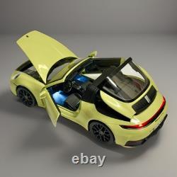 Porsche 911 Targa 4GTS (992.2) WORKING LIGHTS Diecast Custom Maisto 1/18 Toy