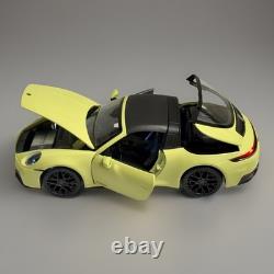 Porsche 911 Targa 4GTS (992.2) WORKING LIGHTS Diecast Custom Maisto 1/18 Toy