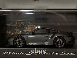 Porsche 911 Turbo S Exclusive Series (991.2) Agate Grey Spark 143