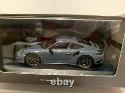 Porsche 911 Turbo S Exclusive Series (991.2) Graphite Blue Spark 143