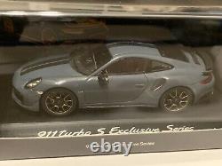 Porsche 911 Turbo S Exclusive Series (991.2) Graphite Blue Spark 143