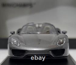 Porsche 918 Spyder 2013 Grey Met 143 Minichamps 410062132 EXTREMELY RARE! (16)