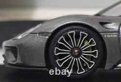 Porsche 918 Spyder 2013 Grey Met 143 Minichamps 410062132 EXTREMELY RARE! (16)