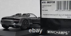 Porsche 918 Spyder 2013 Grey Met 143 Minichamps 410062132 EXTREMELY RARE! (16)