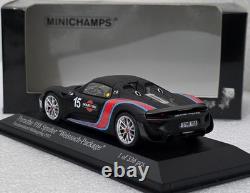 Porsche 918 Spyder 2013 Weissach Pack Lap Record Nurburgring 143 Minichamps 15