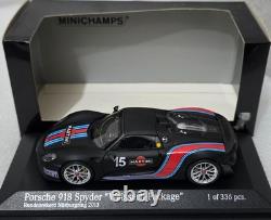 Porsche 918 Spyder 2013 Weissach Pack Lap Record Nurburgring 143 Minichamps 15