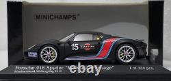 Porsche 918 Spyder 2013 Weissach Pack Lap Record Nurburgring 143 Minichamps 15