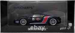 Porsche 918 Spyder 2013 Weissach Pack Lap Record Nurburgring 143 Minichamps 15