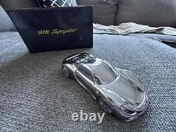 Porsche 918 Spyder Paperweight Billet Model The Original German Made 143