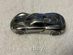 Porsche 918 Spyder Solid Aluminum Billet Paperweight, excellent condition