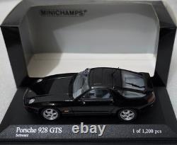 Porsche 928 GTS 1991 Black 143 Minichamps 400068100 EXTREMELY RARE! (15)