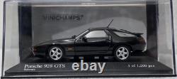 Porsche 928 GTS 1991 Black 143 Minichamps 400068100 EXTREMELY RARE! (15)