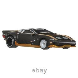 Porsche 930 Hot Wheels Premium Car Culture Cyberpunk 2077 2-Pack 1/64 scale CASE