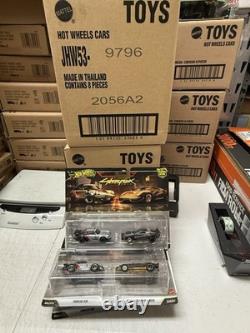 Porsche 930 Hot Wheels Premium Car Culture Cyberpunk 2077 2-Pack 1/64 scale CASE