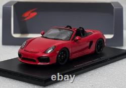 Porsche 981 Boxster Spyder 2015 Red 143 Spark S4932 EXTREMELY RARE! (15)