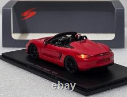 Porsche 981 Boxster Spyder 2015 Red 143 Spark S4932 EXTREMELY RARE! (15)