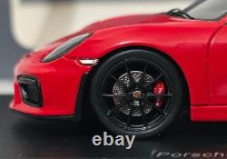 Porsche 981 Boxster Spyder 2015 Red 143 Spark S4932 EXTREMELY RARE! (15)