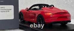 Porsche 981 Boxster Spyder 2015 Red 143 Spark S4932 EXTREMELY RARE! (15)
