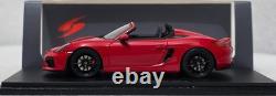 Porsche 981 Boxster Spyder 2015 Red 143 Spark S4932 EXTREMELY RARE! (15)
