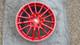 Porsche 987 Cayman-r Special Edition Oem Sport Design Red Wheel/tire/tpms & Caps