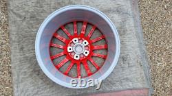 Porsche 987 Cayman-r Special Edition Oem Sport Design Red Wheel/tire/tpms & Caps