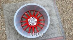 Porsche 987 Cayman-r Special Edition Oem Sport Design Red Wheel/tire/tpms & Caps