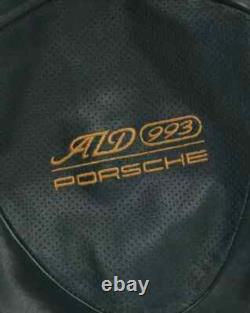 Porsche 993 Turbo Leather Club Jacket Limited Edition Biker Leather Jacket NWT