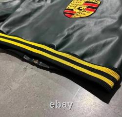 Porsche 993 Turbo Leather Club Jacket Limited Edition Biker Leather Jacket NWT