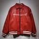 Porsche 993 Turbo Leather Club Jacket Limited Edition Biker Leather Jacket Red