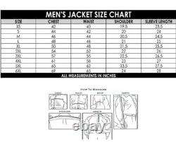 Porsche 993 Turbo Leather Jacket Limited Addition Biker Cowhide Leather Jacket