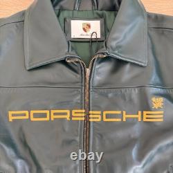 Porsche 993 Turbo Leather Jacket Limited Edition Racing Green Cowhide Biker