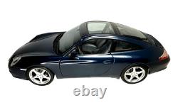 Porsche 996 Targa 118 Maisto Midnight Blue Metallic Diecast Model Car