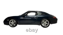 Porsche 996 Targa 118 Maisto Midnight Blue Metallic Diecast Model Car
