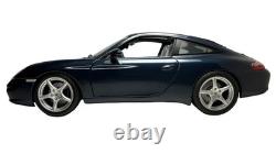 Porsche 996 Targa 118 Maisto Midnight Blue Metallic Diecast Model Car