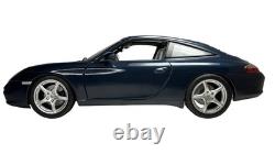 Porsche 996 Targa 118 Maisto Midnight Blue Metallic Diecast Model Car