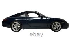 Porsche 996 Targa 118 Maisto Midnight Blue Metallic Diecast Model Car