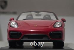 Porsche Boxster (981) GTS 2015 Carmine Red 143 Minichamps WAP 020 014 0E (14) Porsche Boxster (981) GTS 2015 Carmine Red 143 Minichamps WAP 020 014 0E (14)