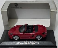 Porsche Boxster (981) GTS 2015 Carmine Red 143 Minichamps WAP 020 014 0E (14) Porsche Boxster (981) GTS 2015 Carmine Red 143 Minichamps WAP 020 014 0E (14)