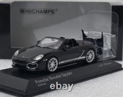 Porsche Boxster (987) Spyder 2010 Black 143 Minichamps 400069300 Diecast (8)